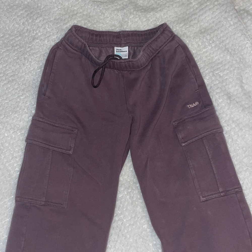 Cozy fleece mega cargo sweatpant